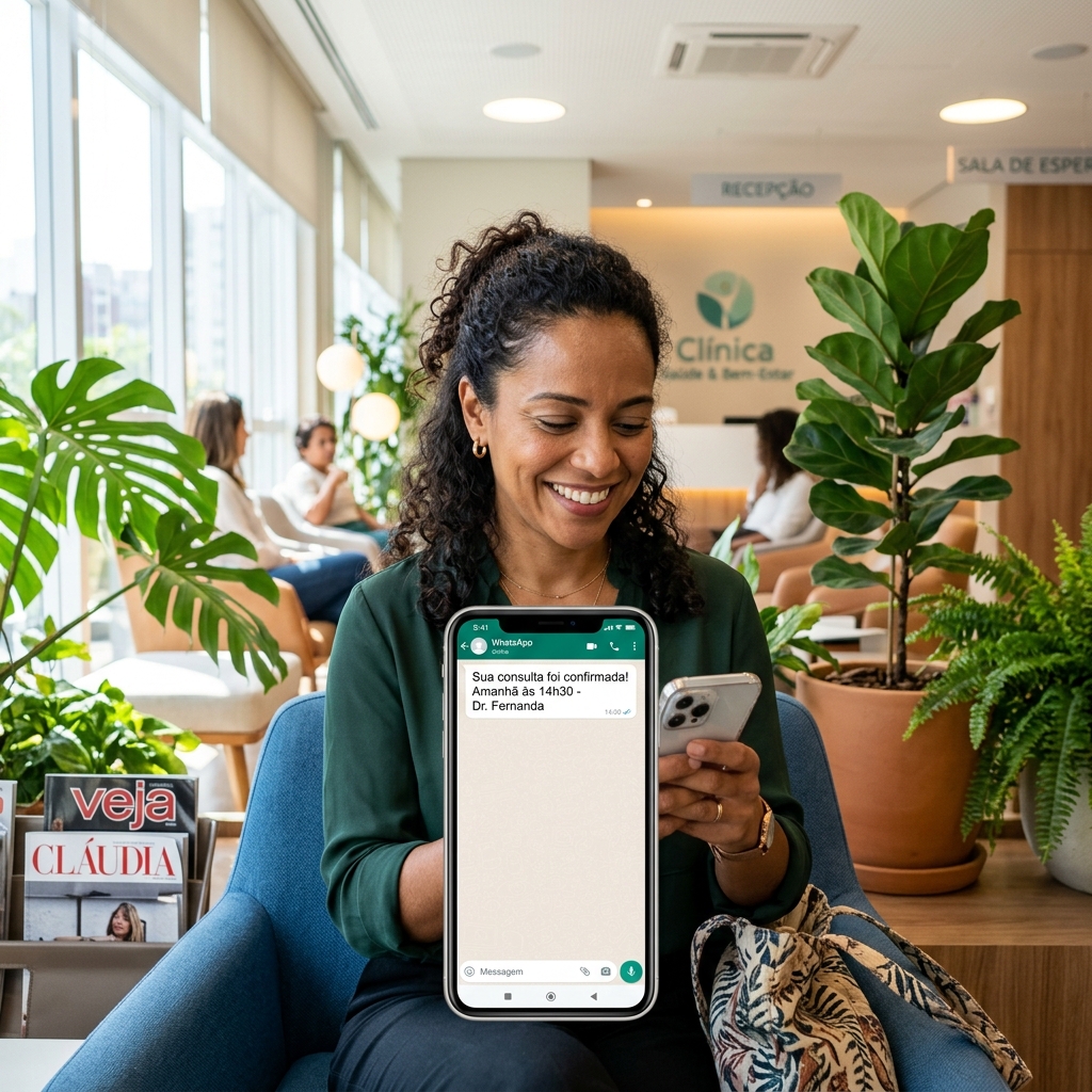 Smartphone com confirmação digital